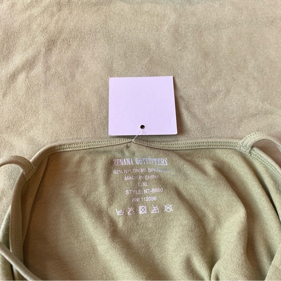 Bundle Of Strappy Tank Tops Small Black Brown Green NWT - Picture 5 of 5